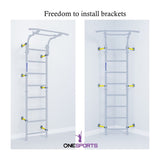 Next Top Green Apple Romana Wall Bars indoor kids climbing gym by OneSports UAE