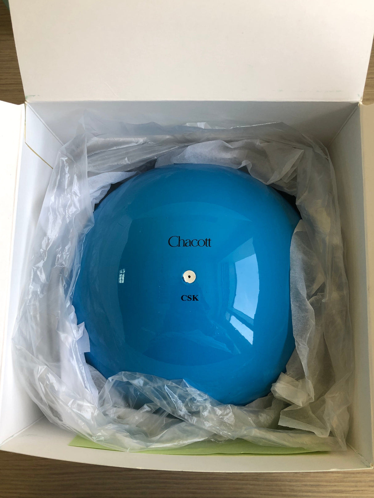 Chacott RG apparatus ball 17cm blue 022 FIG approved suitable for training sessions by OneSports UAE