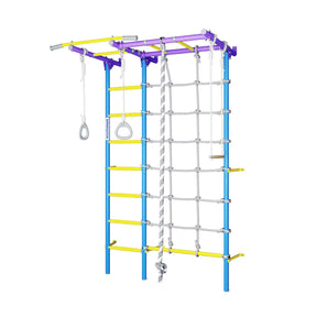 S7 Swedish Ladder Play Set Purple Blue - OneSports - dubai