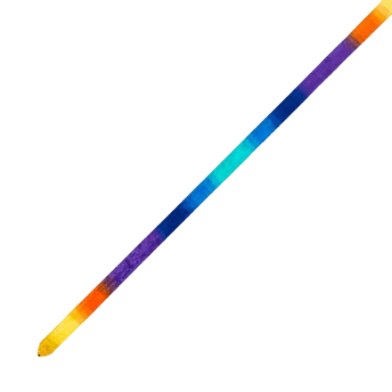 5m Purple Gradation Ribbon - OneSports - dubai
