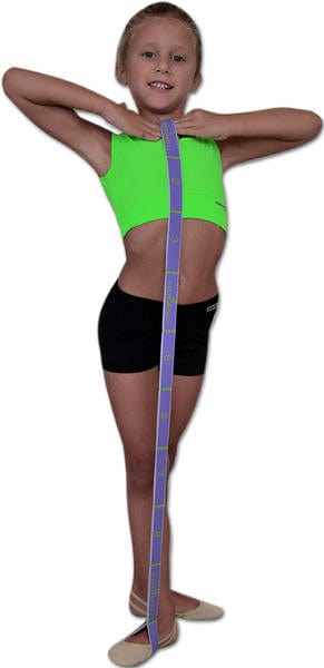 Pastorelli resistance elastic band junior for flexibility and muscle training available on OneSports.ae