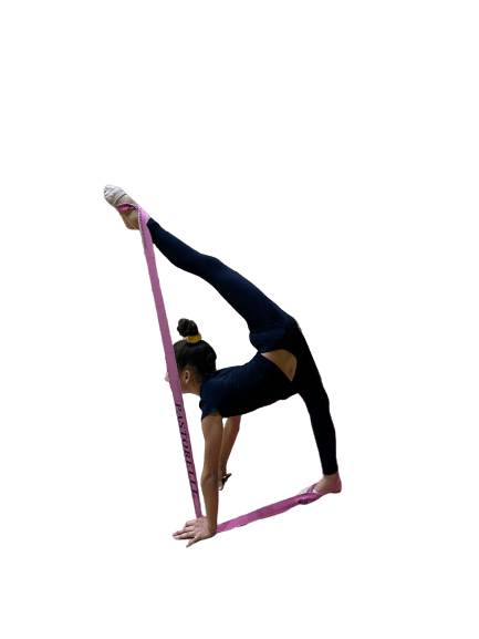 Strong stretching trainer band by Pastorelli designed to improve flexibility and mobility sold on OneSports.ae