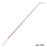 Chacott metallic pink holographic  stick 60 cm RG apparatus with glitter finish for rhythmic gymnastics OneSports uae