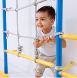 purple blue romana wall bar gym set for kids indoor exercise onesports uae