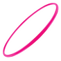 Training hoop 70 cm verba pink rhythmic gymnastics equipment flexible and lightweight OneSports UAE
