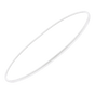 White 80cm verba gymnastics hoop for training smooth rebound and stability OneSports UAE