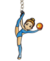 gymnast vs girl keychain gift for girls dance accessories onesports.ae