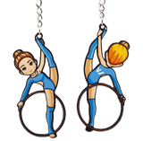 gymnast vs girl keychain gift for girls dance accessories onesports.ae
