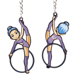 gymnast vs girl keychain gift for girls dance accessories onesports.ae