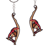 gymnast vs girl keychain gift for girls dance accessories onesports.ae